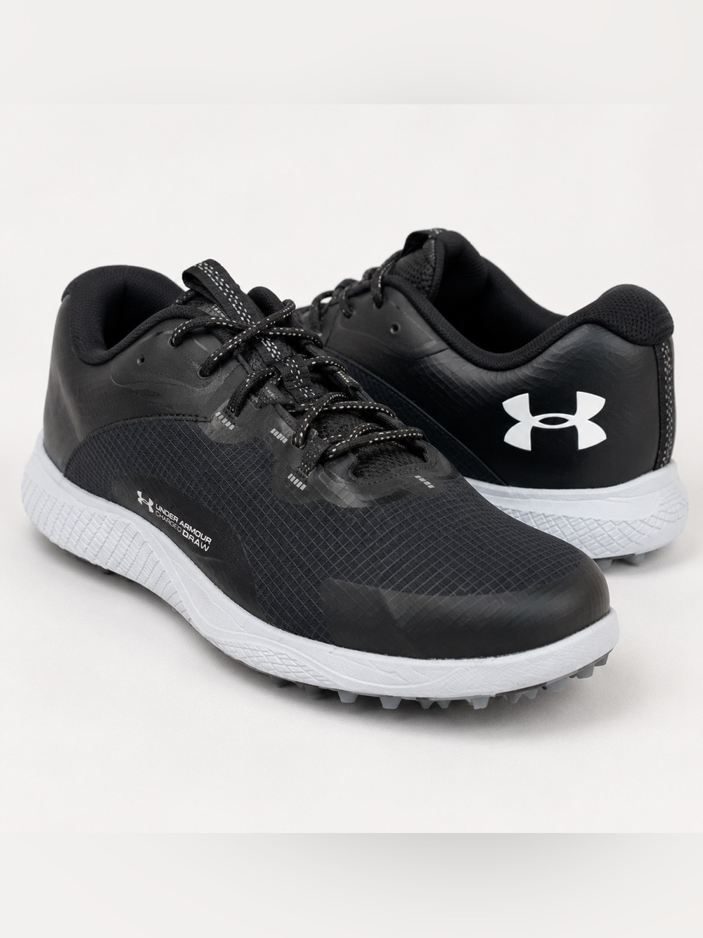 Under Armour Charged Draw 2 SL Spikeless Golf Shoes Black Men’s 11.5